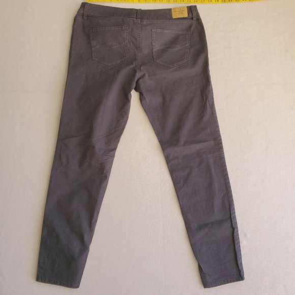 Abercrombie & Fitch size 12 Khaki Pants Navy Blue - Picture 6 of 8
